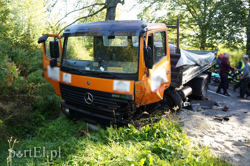 Wypadek na wylocie z Elbląga zdjęcie nr 92894
