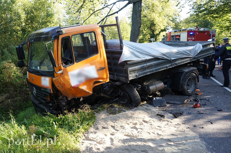 Wypadek na wylocie z Elbląga zdjęcie nr 92886