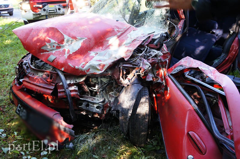 Wypadek na wylocie z Elbląga zdjęcie nr 92893