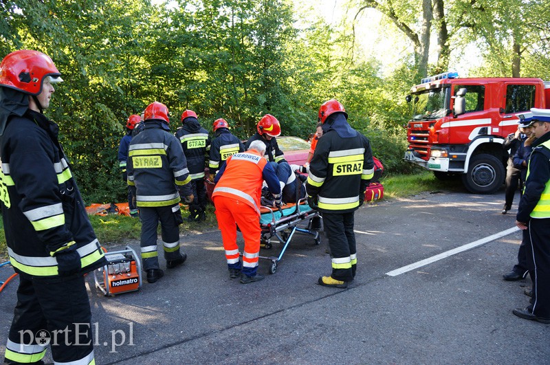 Wypadek na wylocie z Elbląga zdjęcie nr 92903