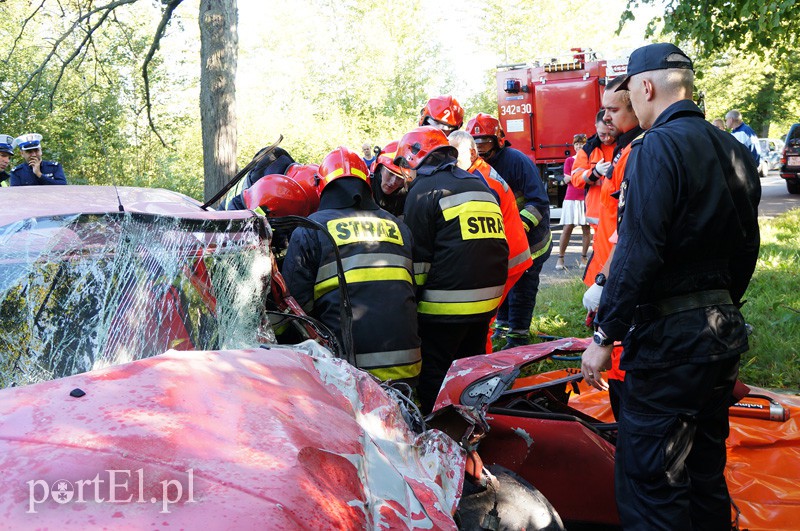 Wypadek na wylocie z Elbląga zdjęcie nr 92892