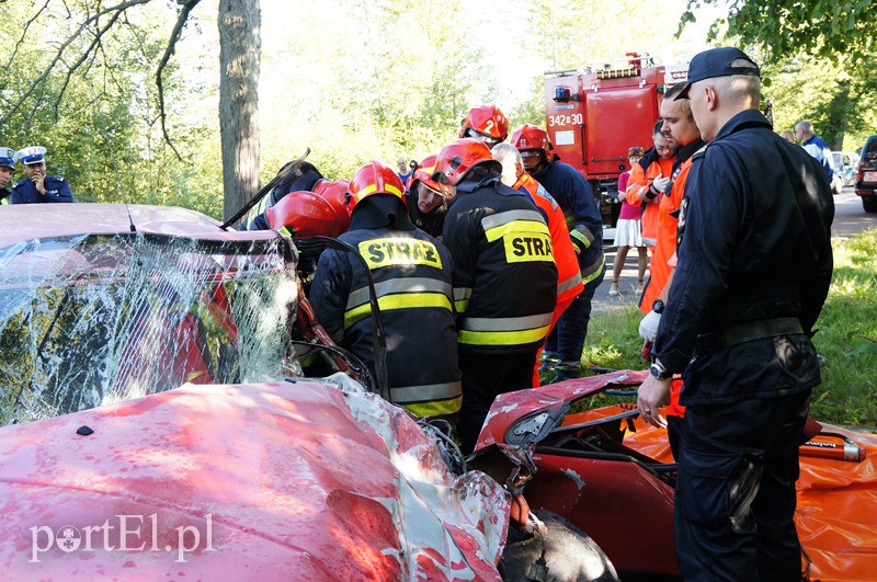 Wypadek na wylocie z Elbląga zdjęcie nr 92892