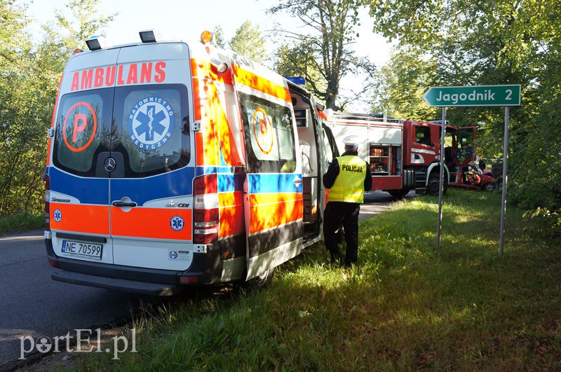 Wypadek na wylocie z Elbląga zdjęcie nr 92907