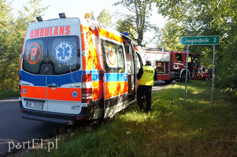 Wypadek na wylocie z Elbląga zdjęcie nr 92907