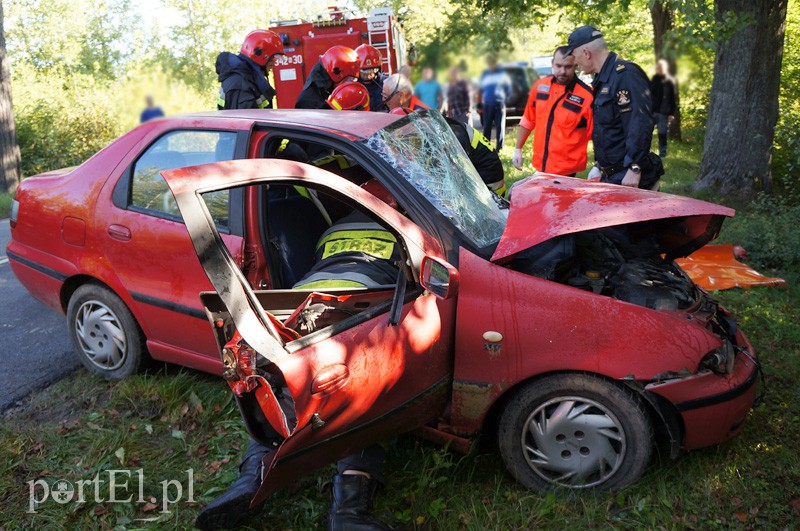 Wypadek na wylocie z Elbląga zdjęcie nr 92891