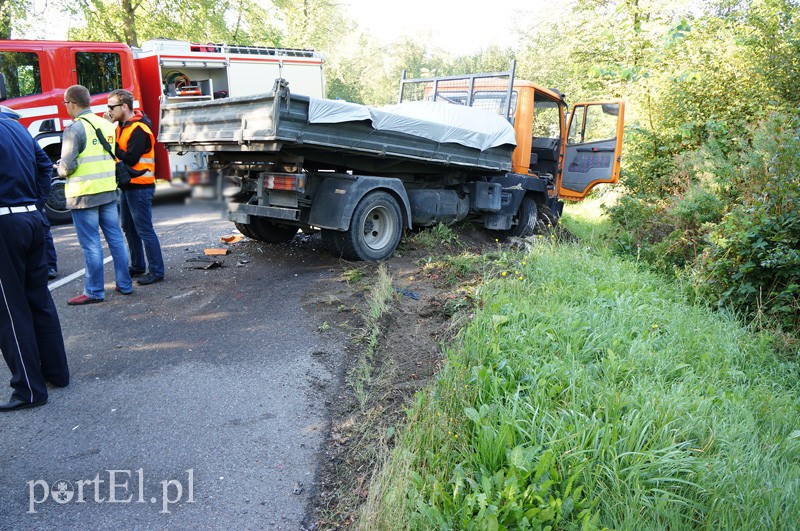Wypadek na wylocie z Elbląga zdjęcie nr 92897