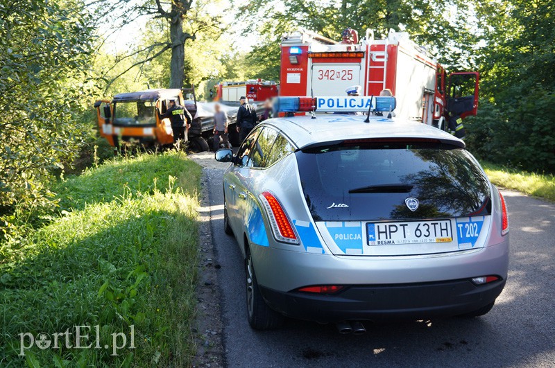 Wypadek na wylocie z Elbląga zdjęcie nr 92906