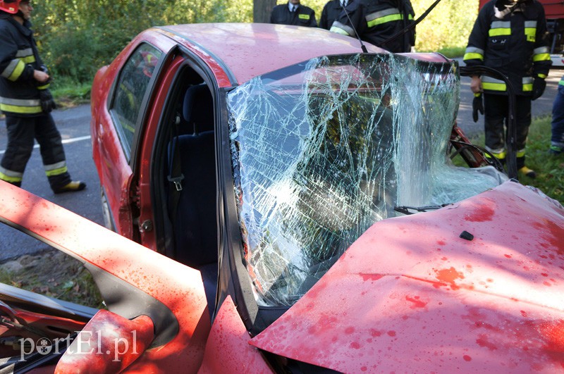 Wypadek na wylocie z Elbląga zdjęcie nr 92908