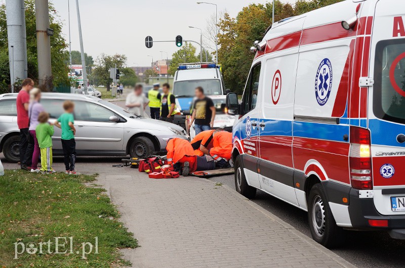 Warszawska: potrącenie pijanego rowerzysty zdjęcie nr 93706