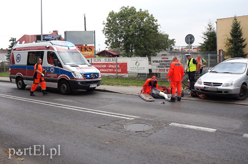 Warszawska: potrącenie pijanego rowerzysty zdjęcie nr 93713