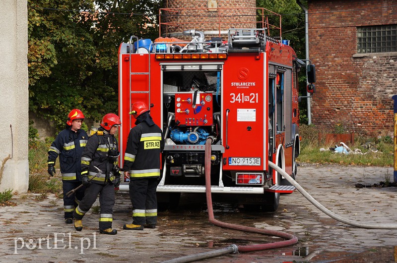 Pożar w budynku dawnej mleczarni zdjęcie nr 94498