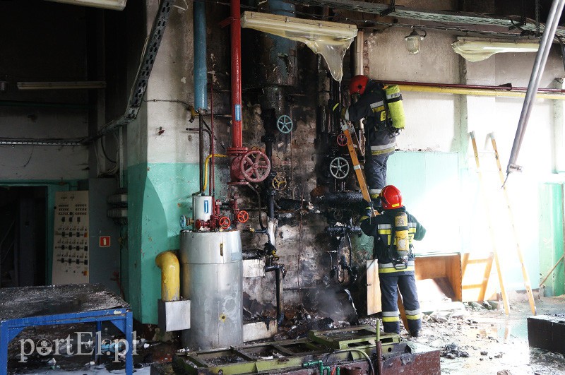 Pożar w budynku dawnej mleczarni zdjęcie nr 94503