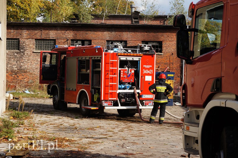 Pożar w budynku dawnej mleczarni zdjęcie nr 94499