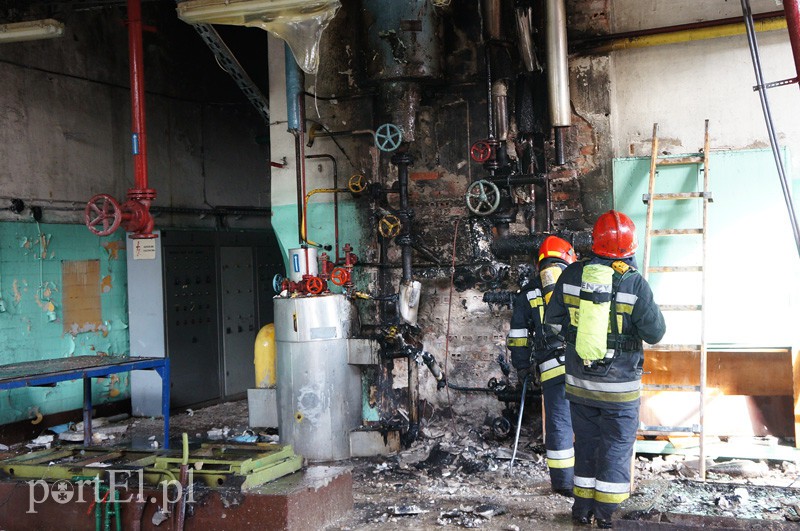 Pożar w budynku dawnej mleczarni zdjęcie nr 94501
