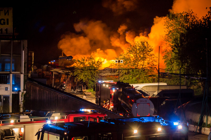 Pożar na Modrzewinie zdjęcie nr 94664