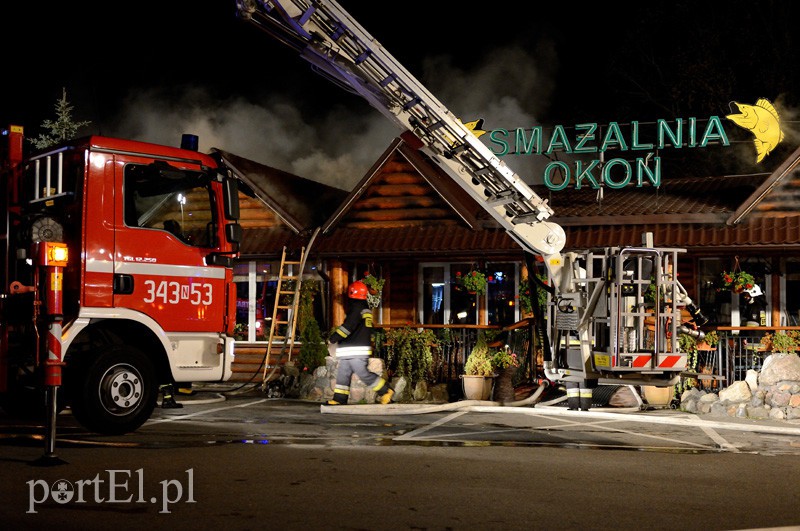 Pożar smażalni Okoń zdjęcie nr 94881