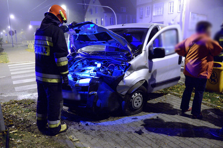 Bema: groźne zderzenie na skrzyżowaniu zdjęcie nr 95374