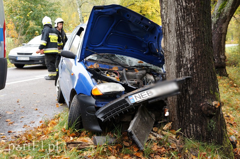 Wypadek między Hutą Żuławską a Pogrodziem zdjęcie nr 95463