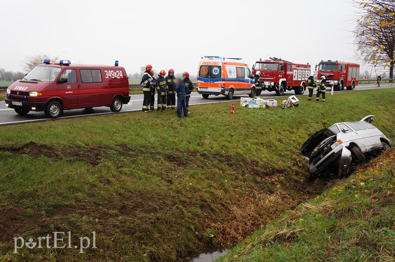 Wypadek między Jegłownikiem a Starym Polem zdjęcie nr 96440