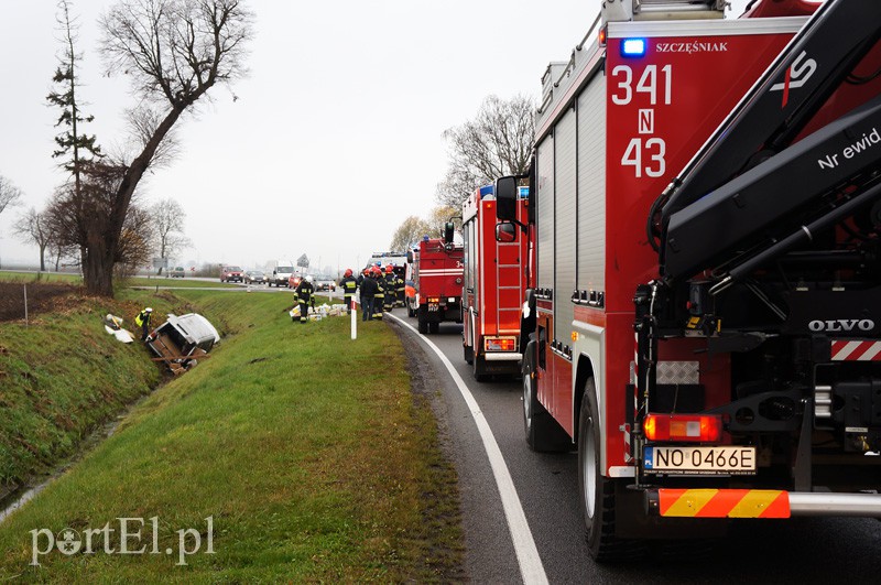 Wypadek między Jegłownikiem a Starym Polem zdjęcie nr 96428