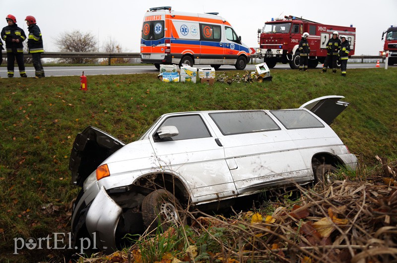 Wypadek między Jegłownikiem a Starym Polem zdjęcie nr 96438