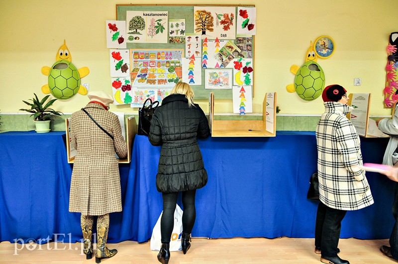 Tak przebiega głosowanie w Elblągu zdjęcie nr 96753