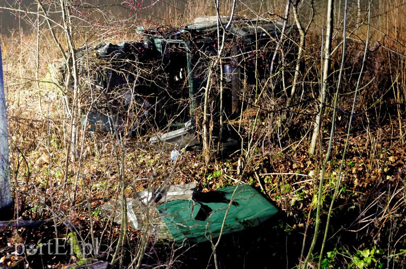 Wypadek samochodu Straży Granicznej zdjęcie nr 96965