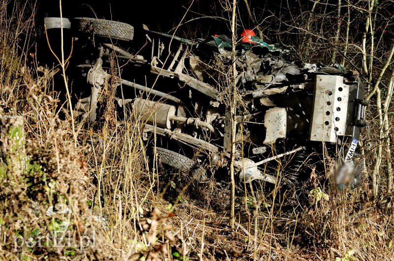 Wypadek samochodu Straży Granicznej zdjęcie nr 96968