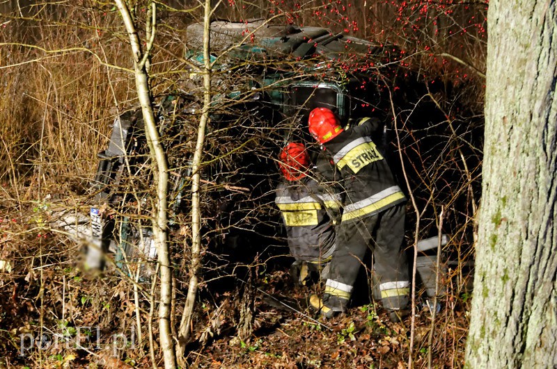 Wypadek samochodu Straży Granicznej zdjęcie nr 96967