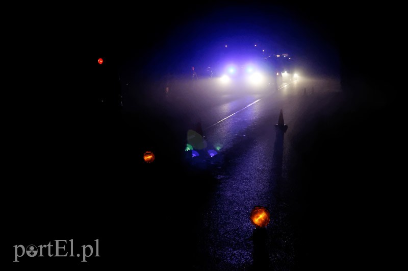 Wypadek samochodu Straży Granicznej zdjęcie nr 96969