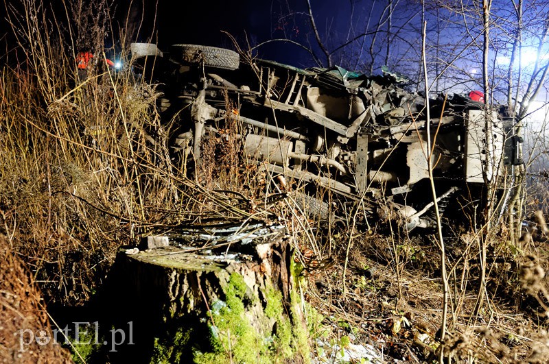 Wypadek samochodu Straży Granicznej zdjęcie nr 96970