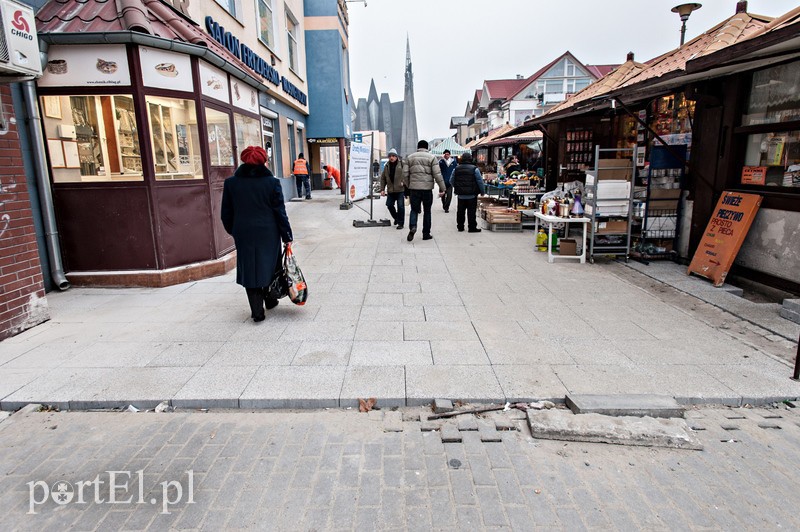 Elbląg Remont pasażu na Gwiezdnej