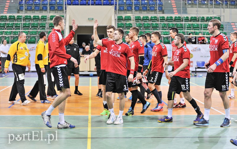 Elbląg Trudna przeprawa Wójcika z wiceliderem