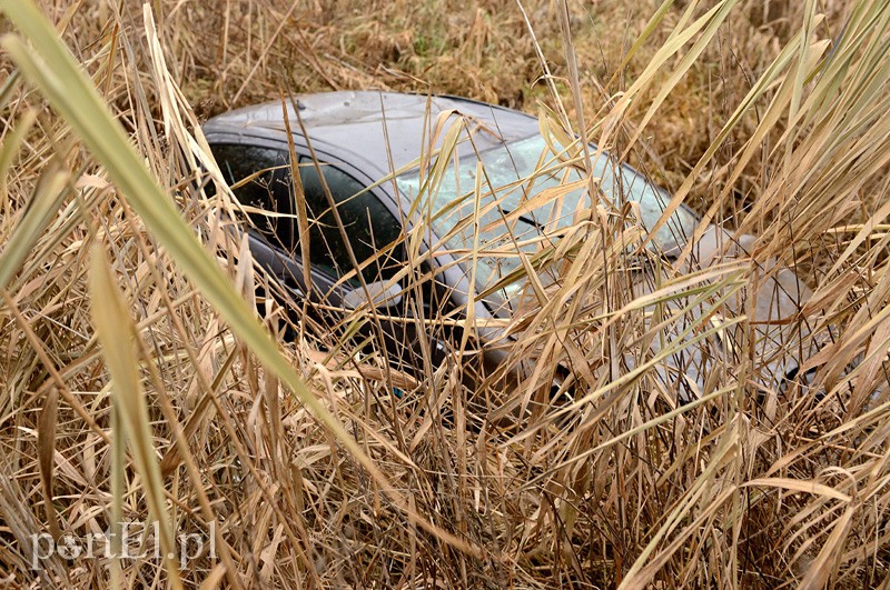 Toyotą wpadła do przydrożnego rowu zdjęcie nr 98367