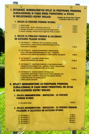 Elbląg Dla kierowców i żeglarzy