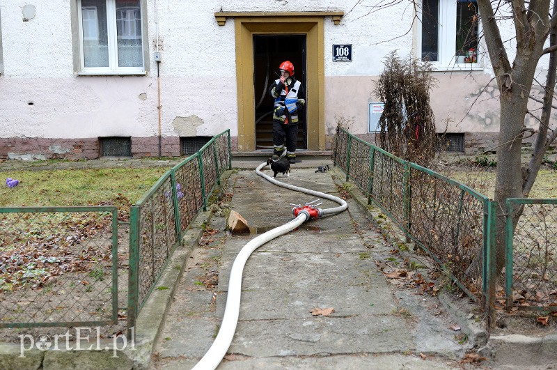 Grottgera: pożar na poddaszu zdjęcie nr 98833