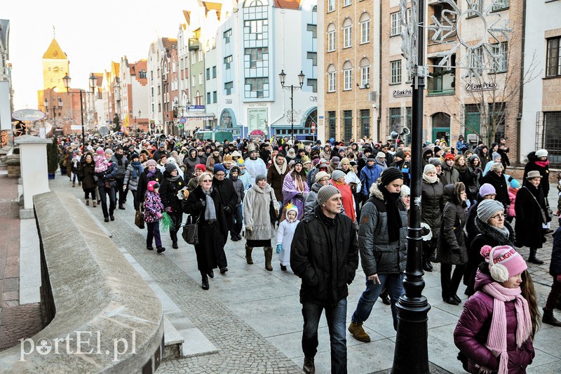 Trzej królowie przeszli ulicami Elbląga zdjęcie nr 99043