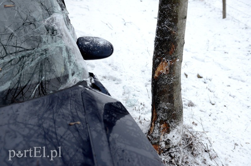 Wypadek na śliskiej drodze nr 509 zdjęcie nr 99941