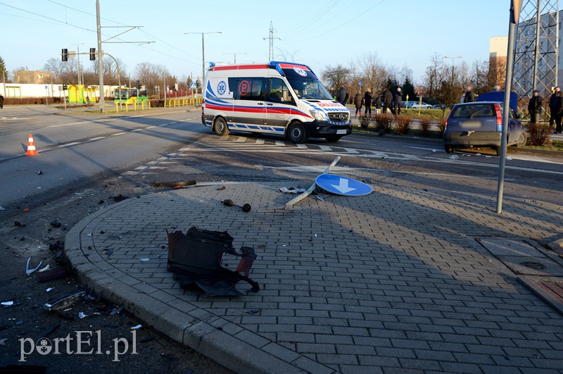 Wypadek na skrzyżowaniu ul. Ogólnej z Legionów zdjęcie nr 100157