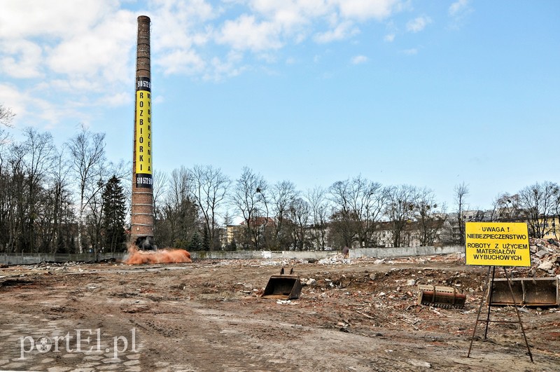 Wysadzili komin mleczarni. zdjęcie nr 103172
