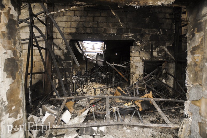 Fabryka świec w Raczkach Elbląskich po pożarze zdjęcie nr 103412