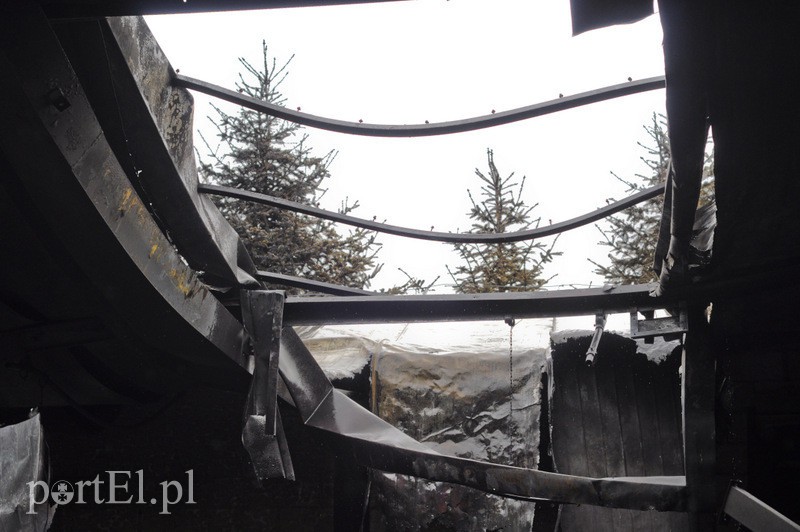 Fabryka świec w Raczkach Elbląskich po pożarze zdjęcie nr 103414