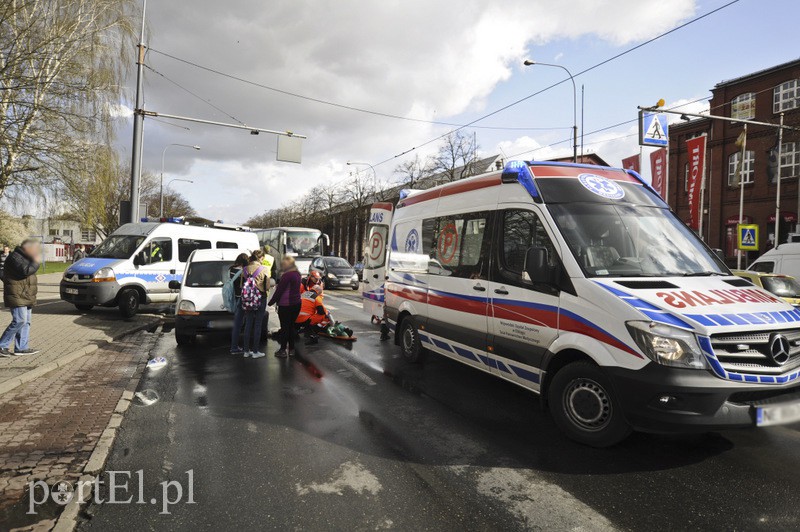  Potrącenie pieszej przy hali Elzam zdjęcie nr 103977