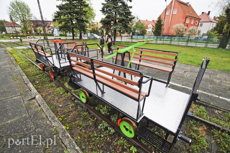 Elbląg Drezyny zamiast kolei nadzalewowej