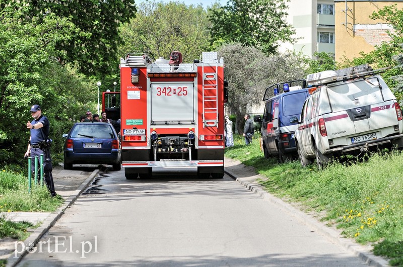 Pożar przy ul. Kasprzaka zdjęcie nr 105864