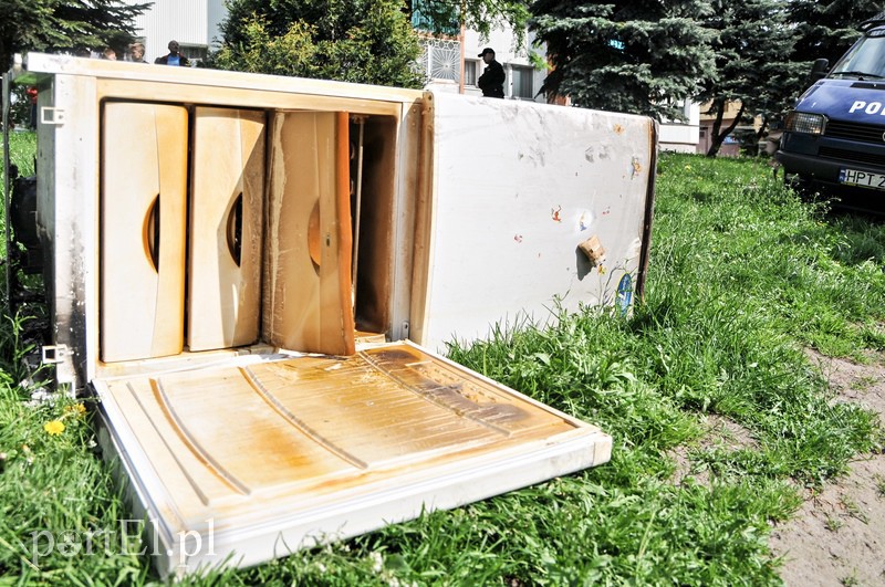 Pożar przy ul. Kasprzaka zdjęcie nr 105863