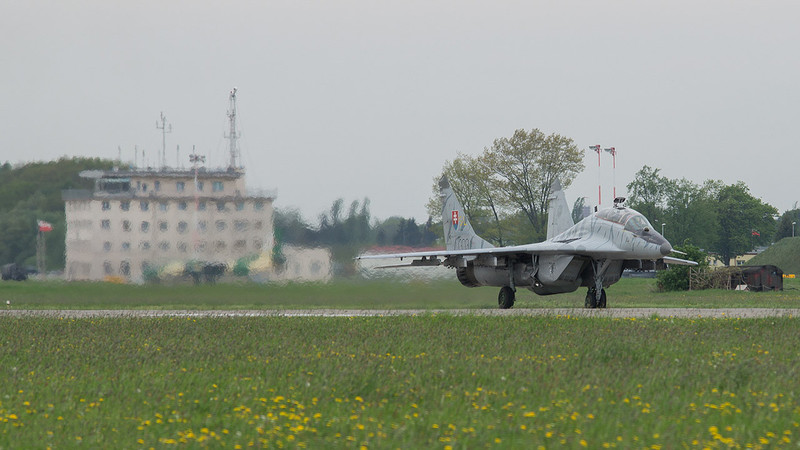 Słowacy w 22 Bazie Lotnictwa Taktycznego zdjęcie nr 106111