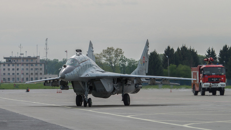 Słowacy w 22 Bazie Lotnictwa Taktycznego zdjęcie nr 106110