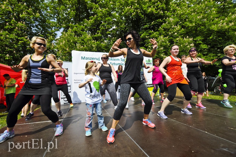 Elbląg  Maszerowali z kijkami aż miło