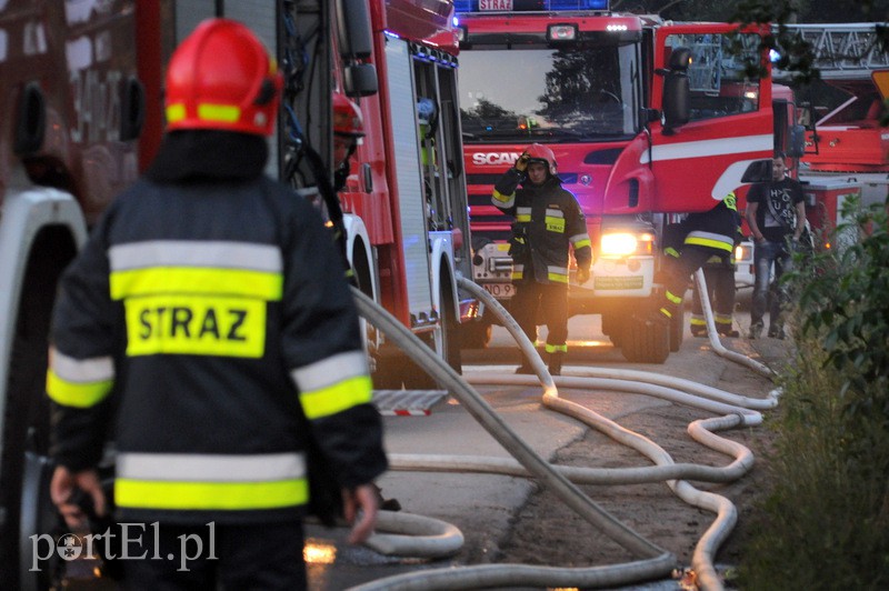  Pożar hali z częściami do aut przy obwodnicy zdjęcie nr 110169